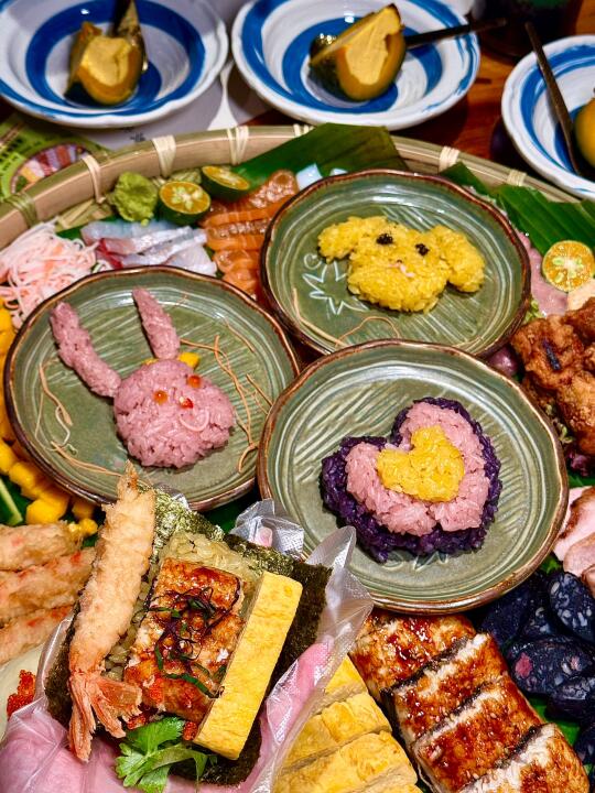 广西首家！！簸箕五色寿司！！尊嘟好吃！！！