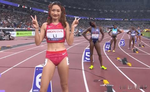 9月17日东京田径世锦赛女子200米预赛，挺让人遗憾的。第4组的李玉婷跑出23秒