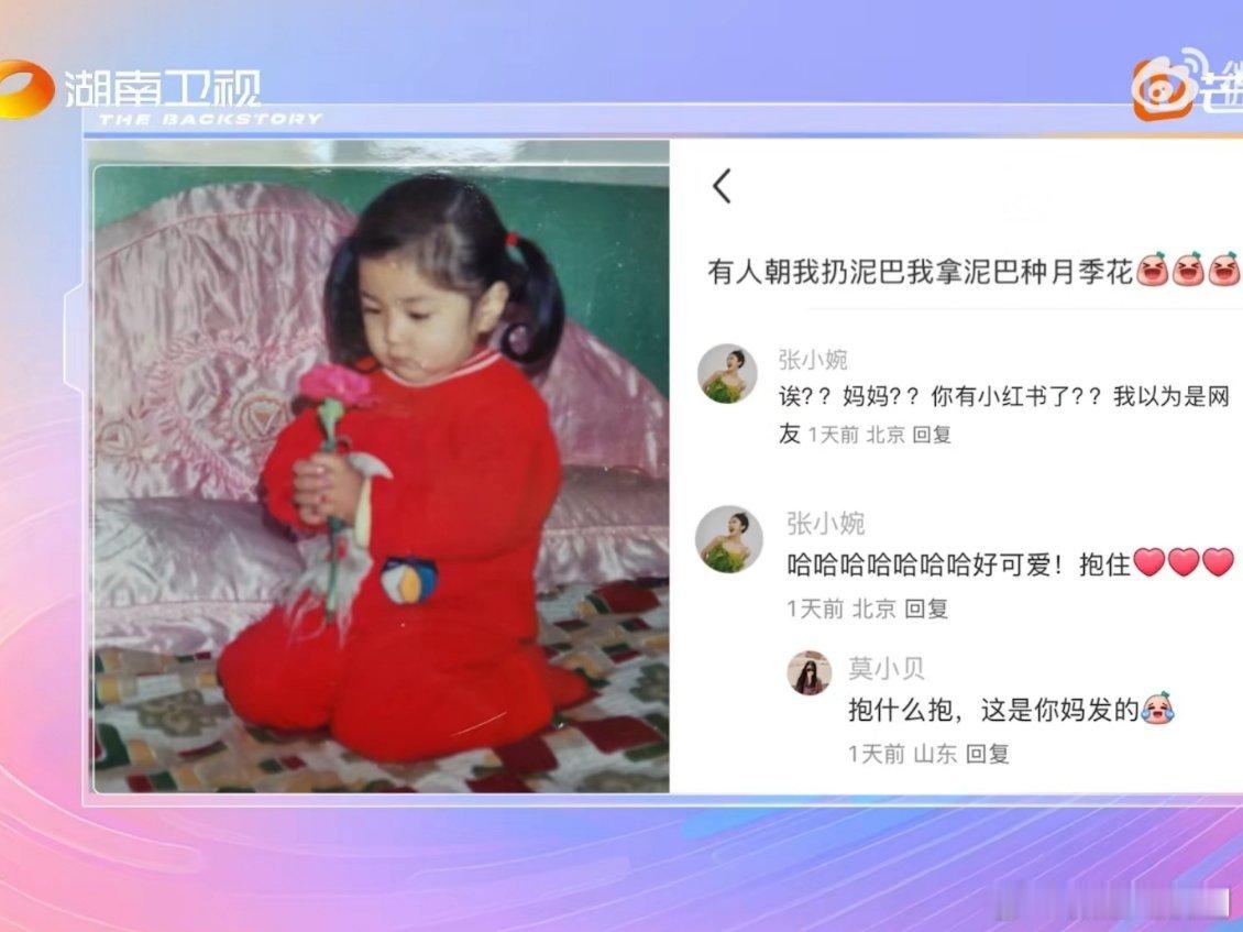 张小婉人生如用泥巴种月季花“有人朝我扔泥巴，我拿泥巴种月季花”，小时候小婉家里条