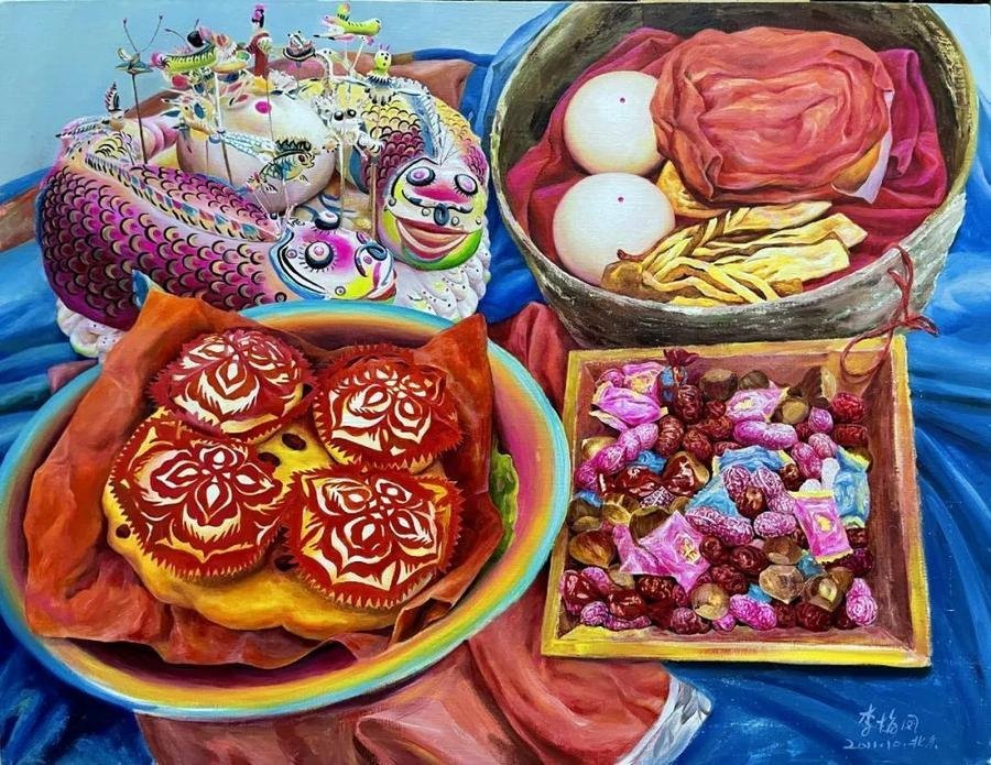 画家李梅凤油画作品欣赏遇见艺术遇见美好风景 ​​​