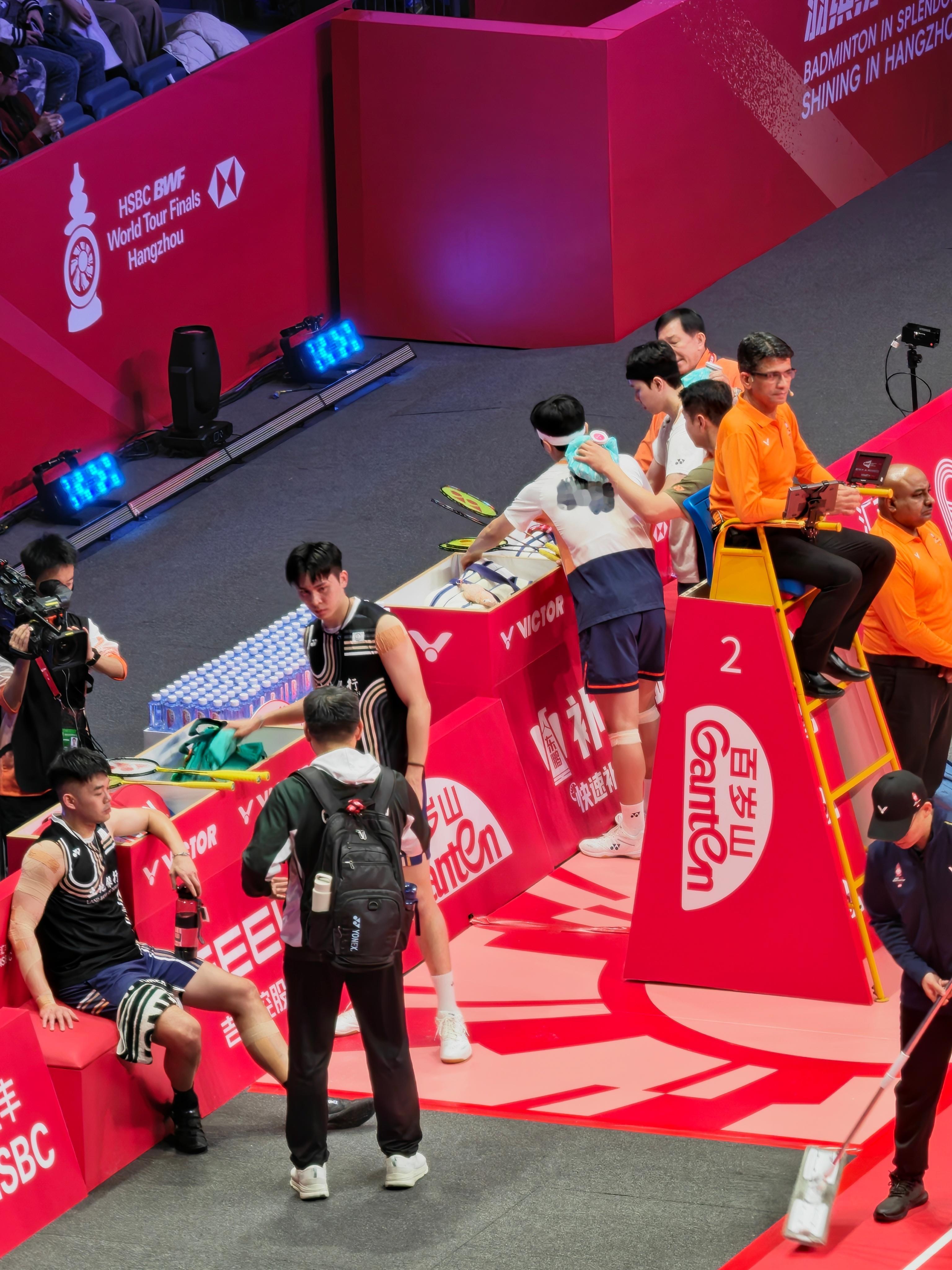 徐承宰/金元浩🇰🇷 21-19 邱相榤/王齐麟决胜杭州胜利在握 2025年世