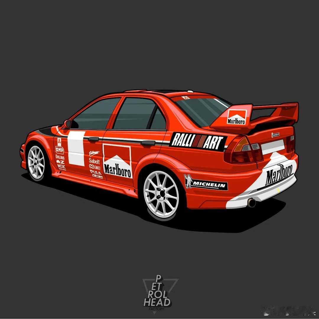 赛车  Mitsubishi Lancer Evo V WRClancerevo