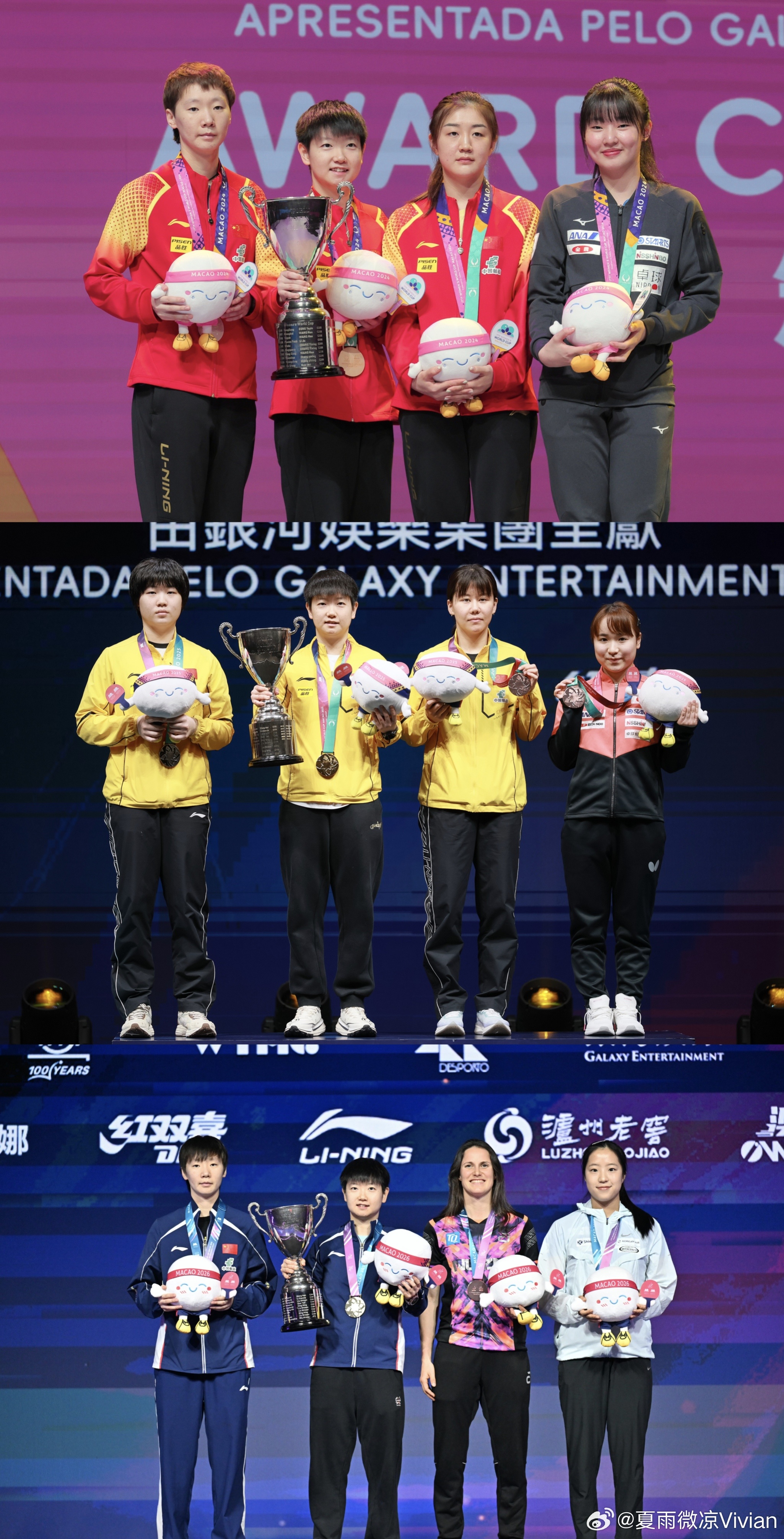 2024-2026，三届澳门世界杯，颁奖台上人来人往，你们是唯一不变的坐标，铁打