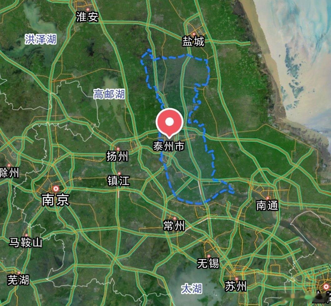 地图上已经标记上泰州了，下次江浙沪出差必须去泰州打卡！泰州的朋友们热不热情，能不