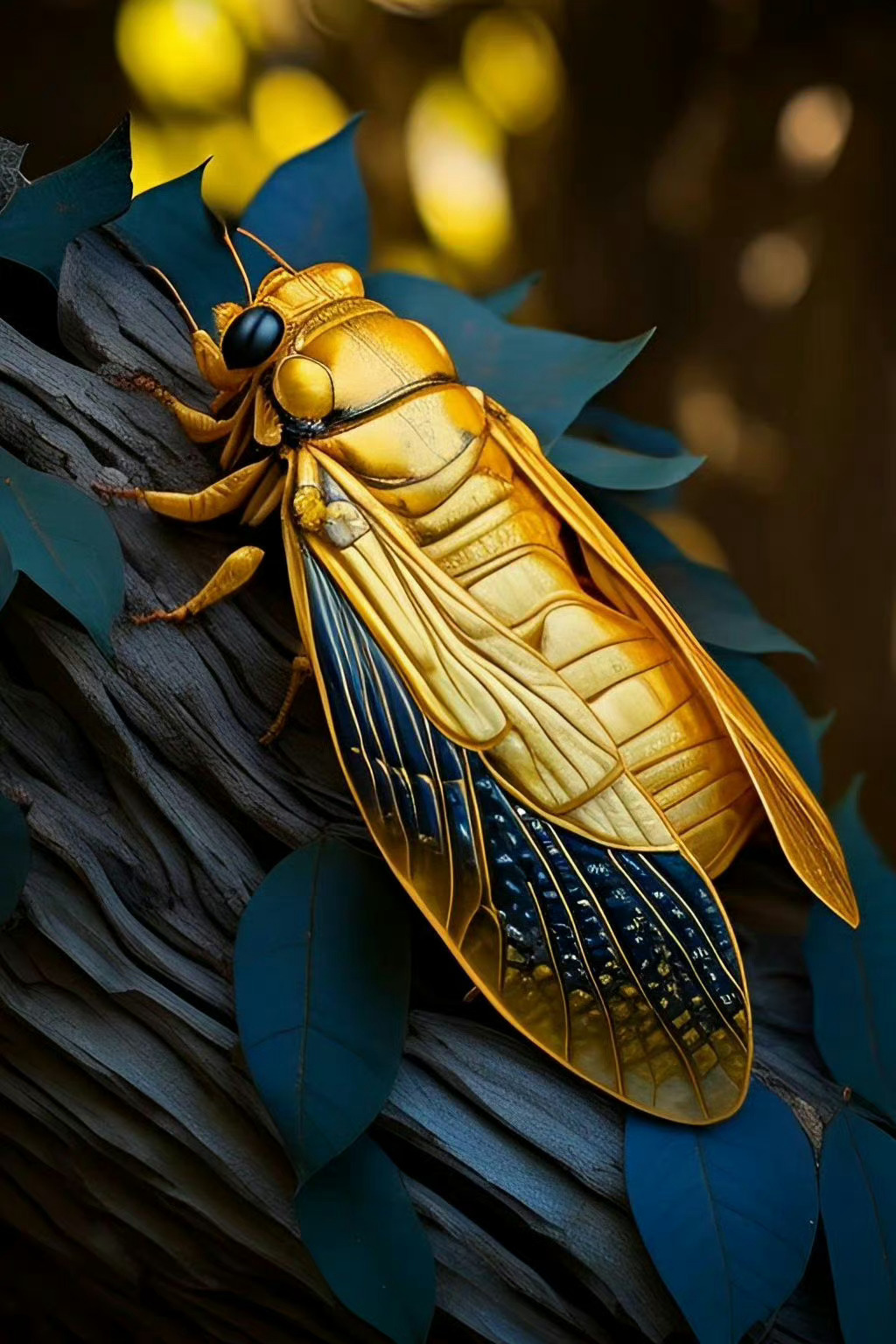 “遇金蝉”金蝉脱壳 一鸣惊人。 