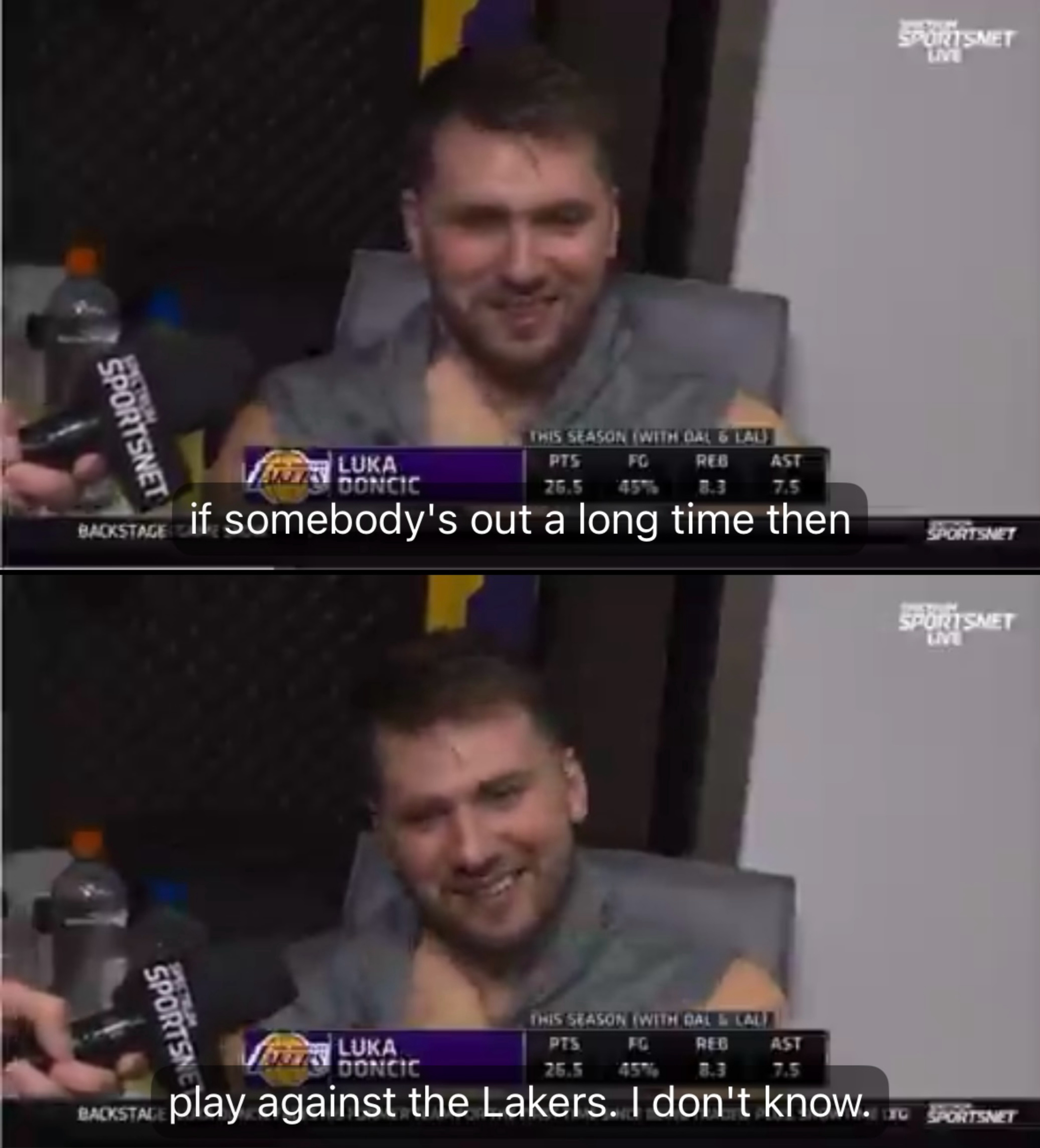 卡子哥今天能打“伤员对阵湖人复出定律”的含金量还在上升，洛杉矶华佗队人设稳稳的洛