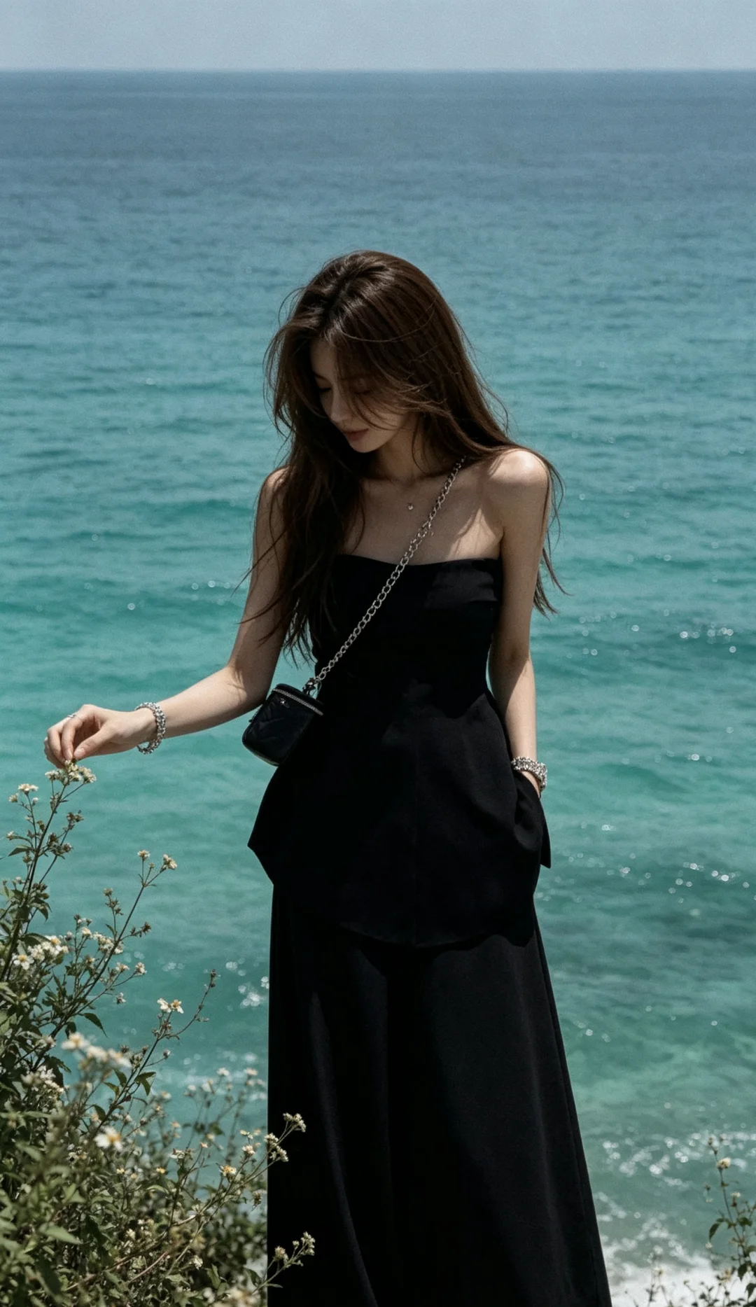 氧气感的海边，我先拍了🌊