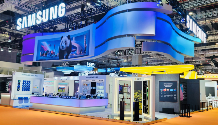 三星Micro RGB色彩技术亮相进博，智绘AI家电新视界