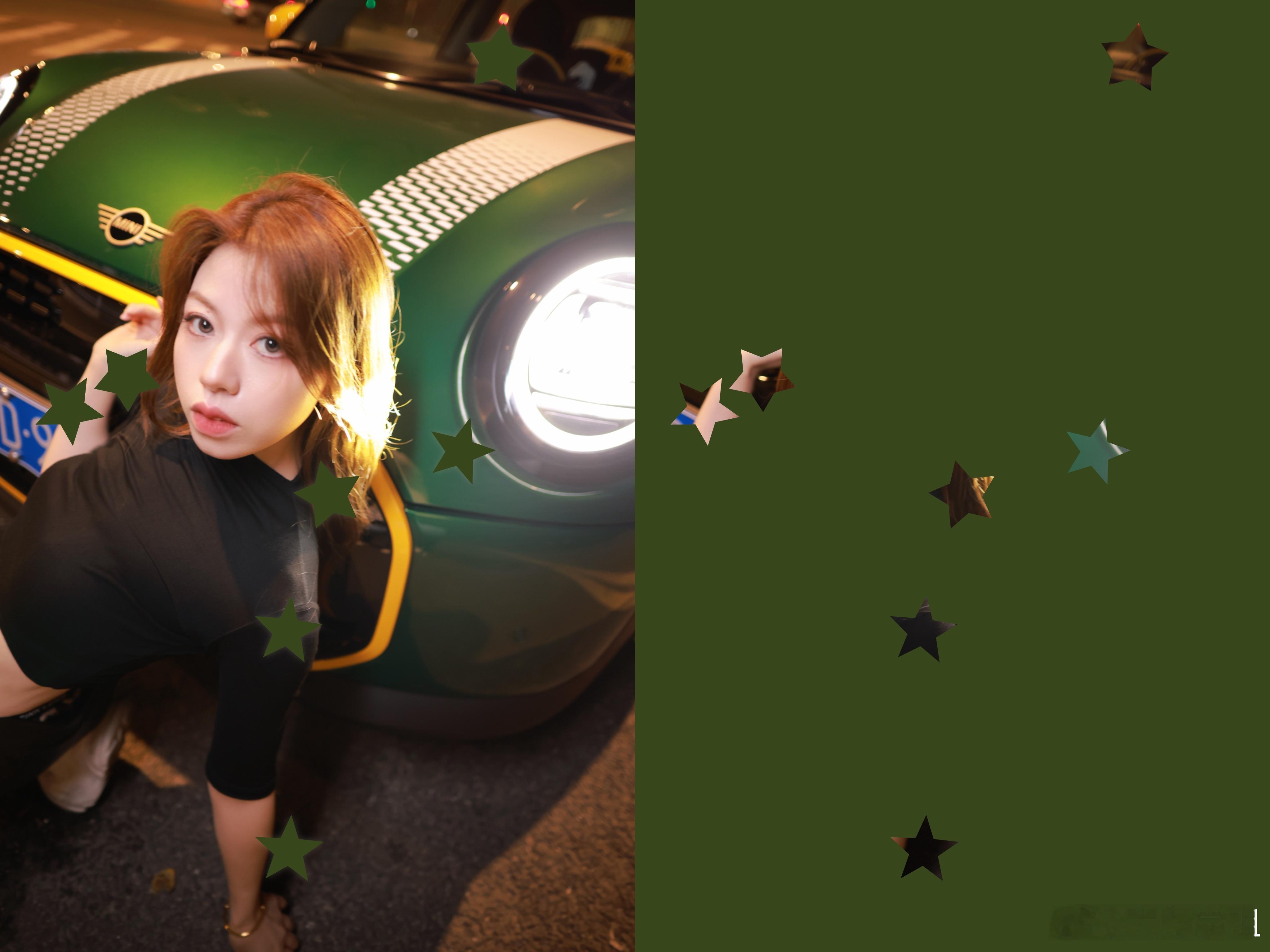 公司招00后小姐姐的意义此时此刻具象化了！听说这叫Color Walk你们觉得小