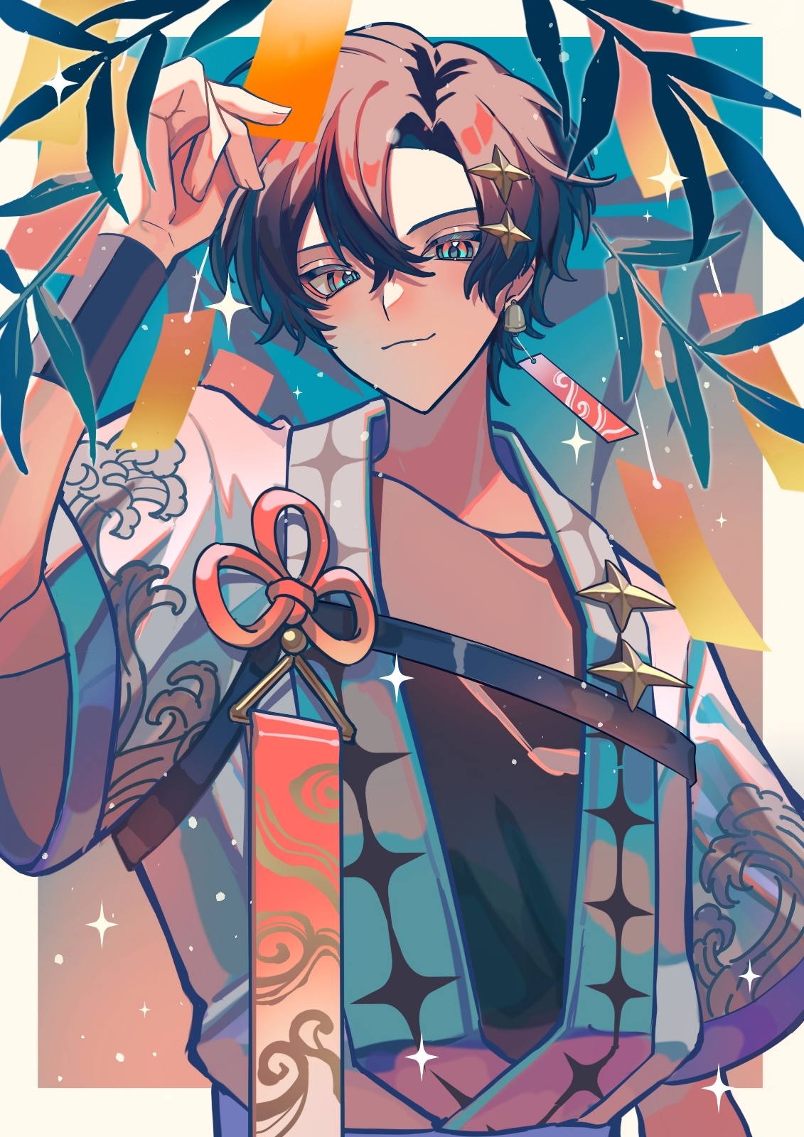 每日插画师分享/画师：ハルアキ四季   