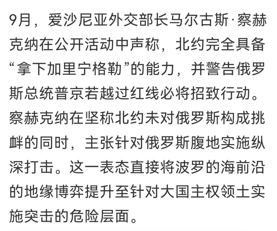 张口北约闭口欧盟，实在是无法理解这些小国的言论，加入北约或欧盟并不等于给自己安上