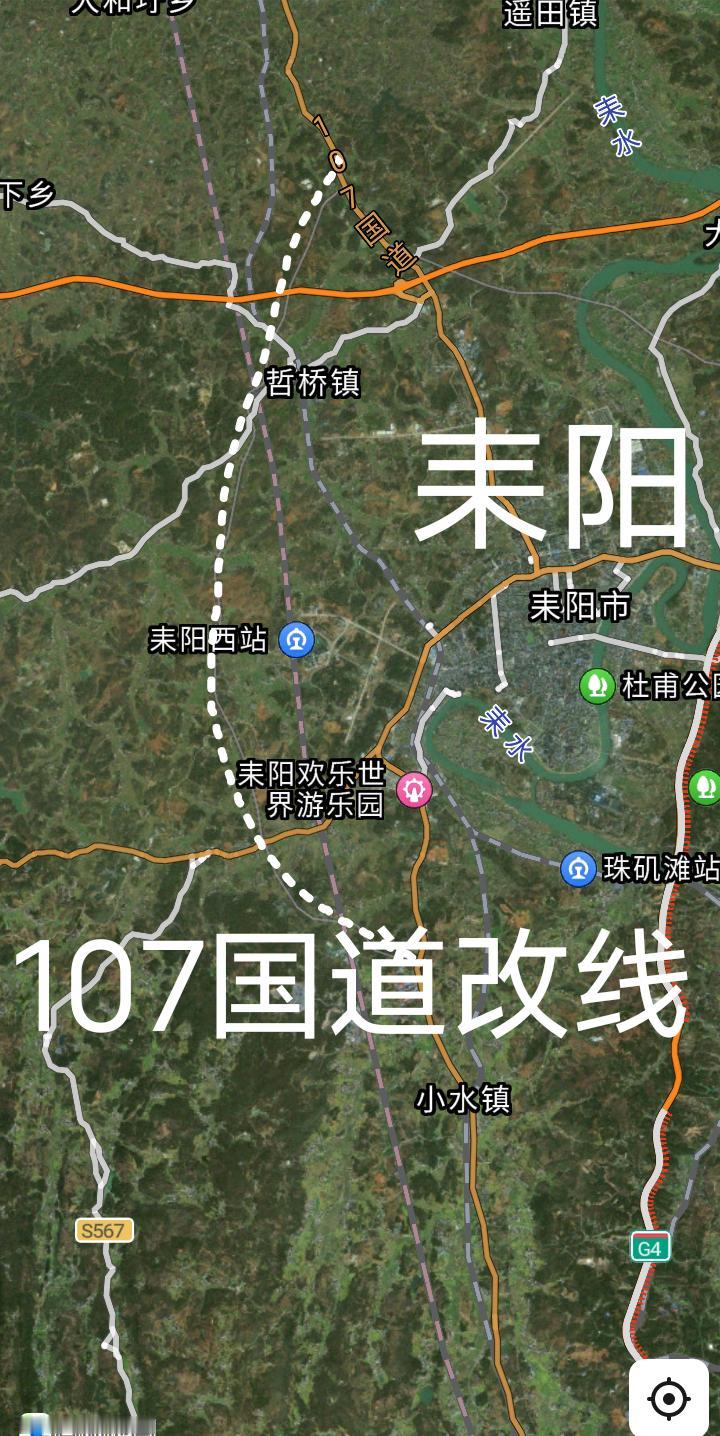 好消息，倍受期待的107国道衡阳耒阳段改线工程(一级公路)全线路面正在加速成型，