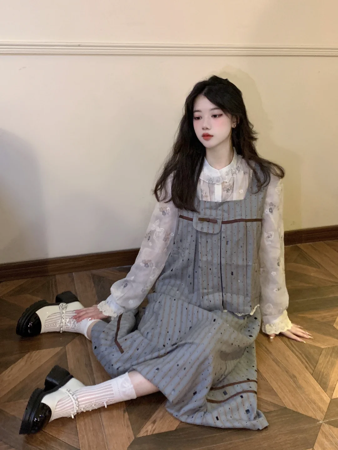 灰色裙裙～