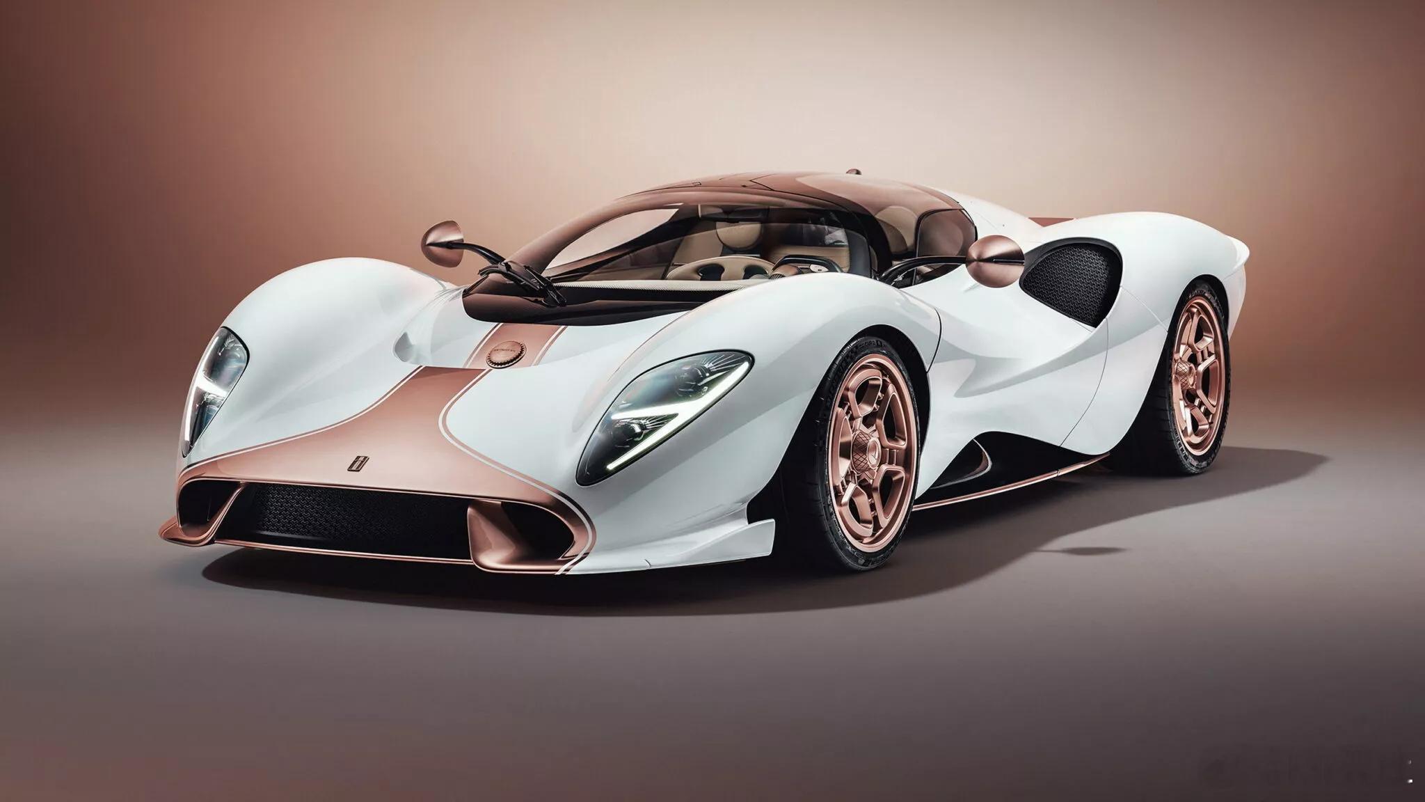 德·托马索 De Tomaso P72手动挡超跑5.0L机械增压 V8古典气质满