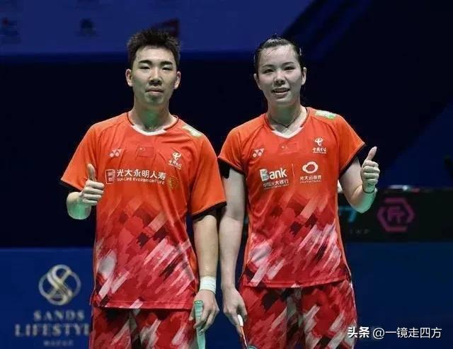 瑞士羽毛球公开赛今天继续进行各单项首轮比赛，率先进行的混双比赛，头号种子郭新娃/