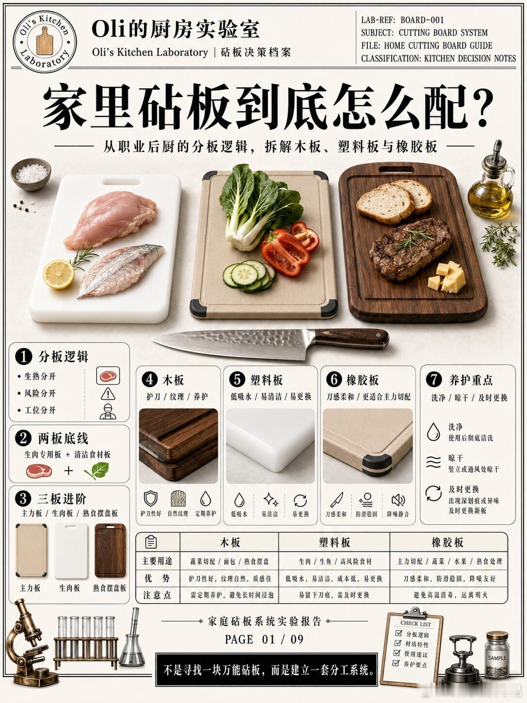 家里砧板到底怎么配？抄职业后厨的作业厨房里最容易被忽视的隐形污染源和“毁刀杀手”