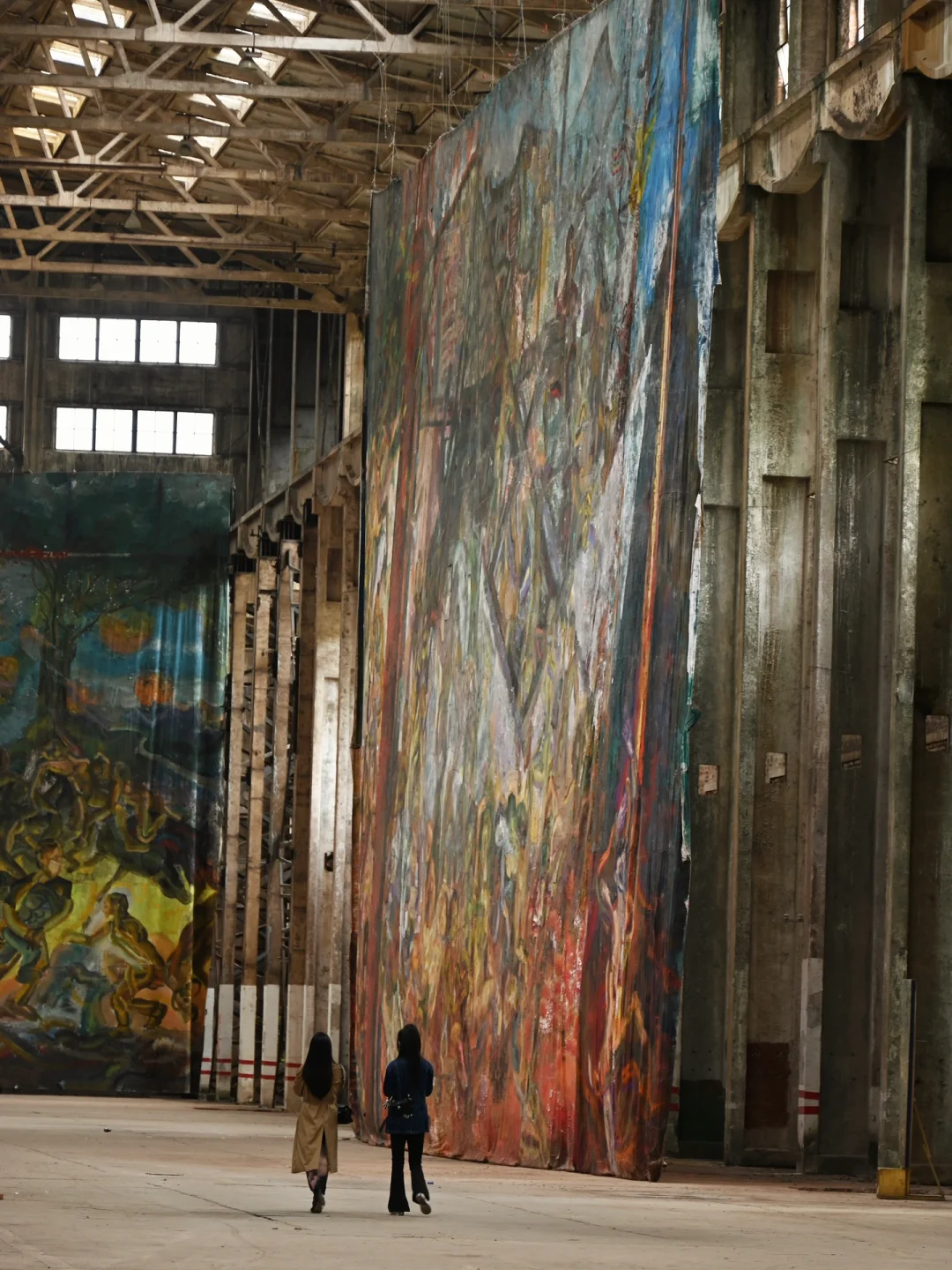成都30000㎡老厂房里的震撼画展，还有一周‼️