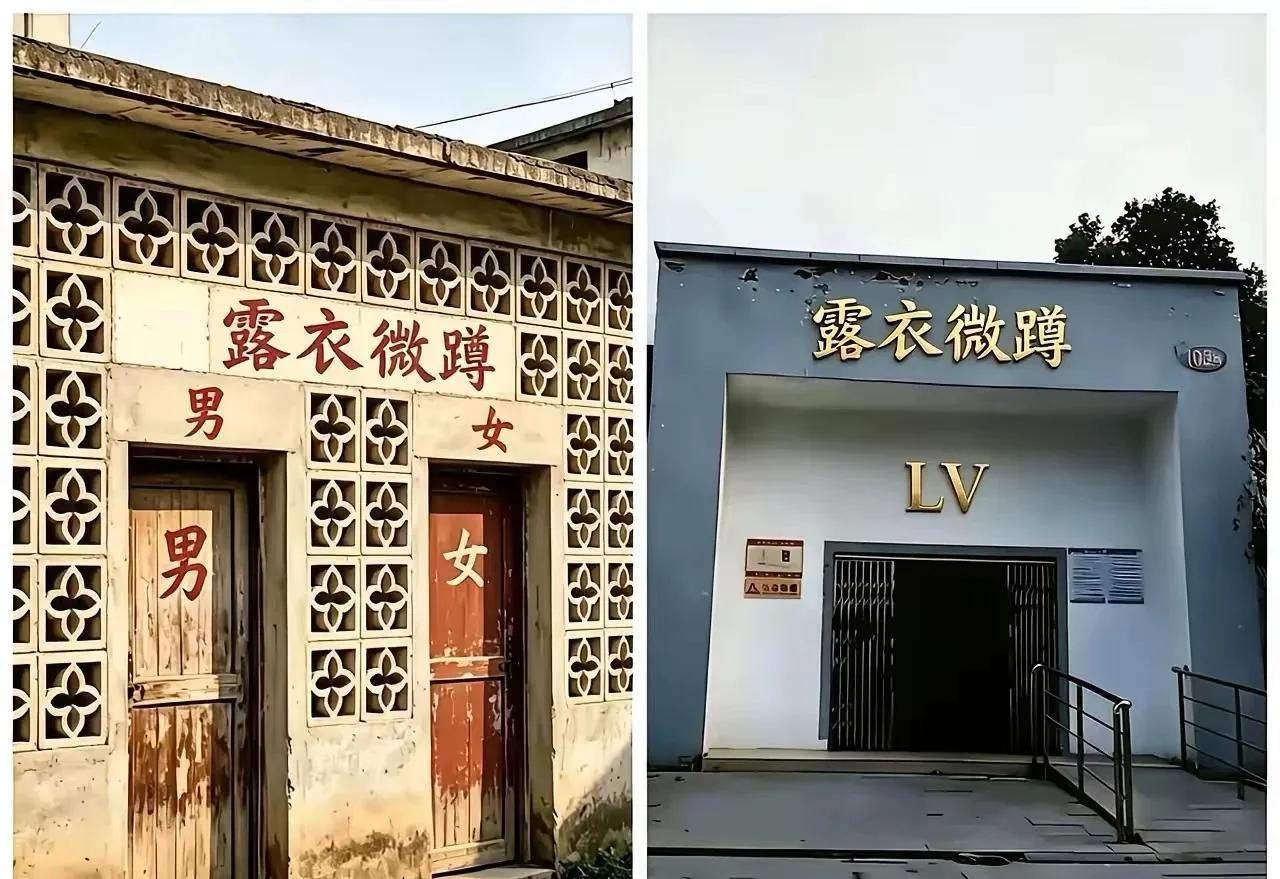 网友太有才了，直接创造新名词：露衣微蹲。是不是还可以叫路遇微蹲啊，公共厕所不就是