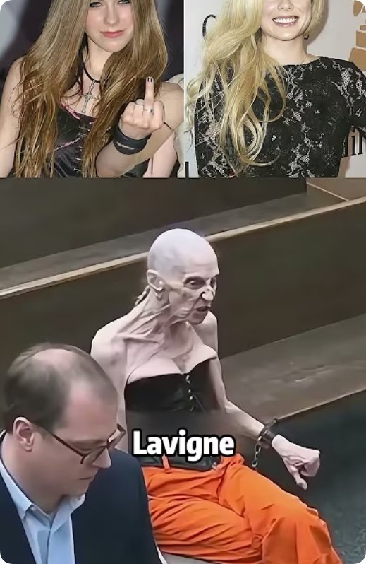 卧槽。。艾薇儿这是咋了