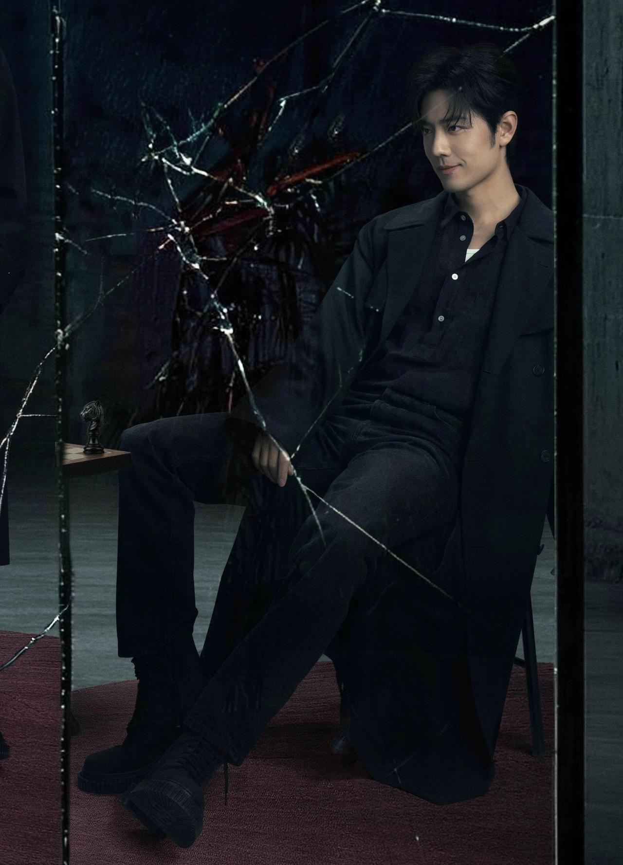 我无比期待这些话从肖战嘴里说出来！

就是这个笑，就是这个味！危险又迷人的反派角