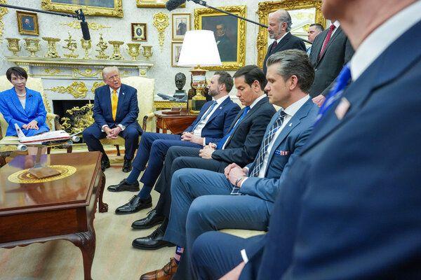 最近，特朗普与高市早苗会面了，会中提及珍珠港事件，笑称日本更懂得在战争中“出其不