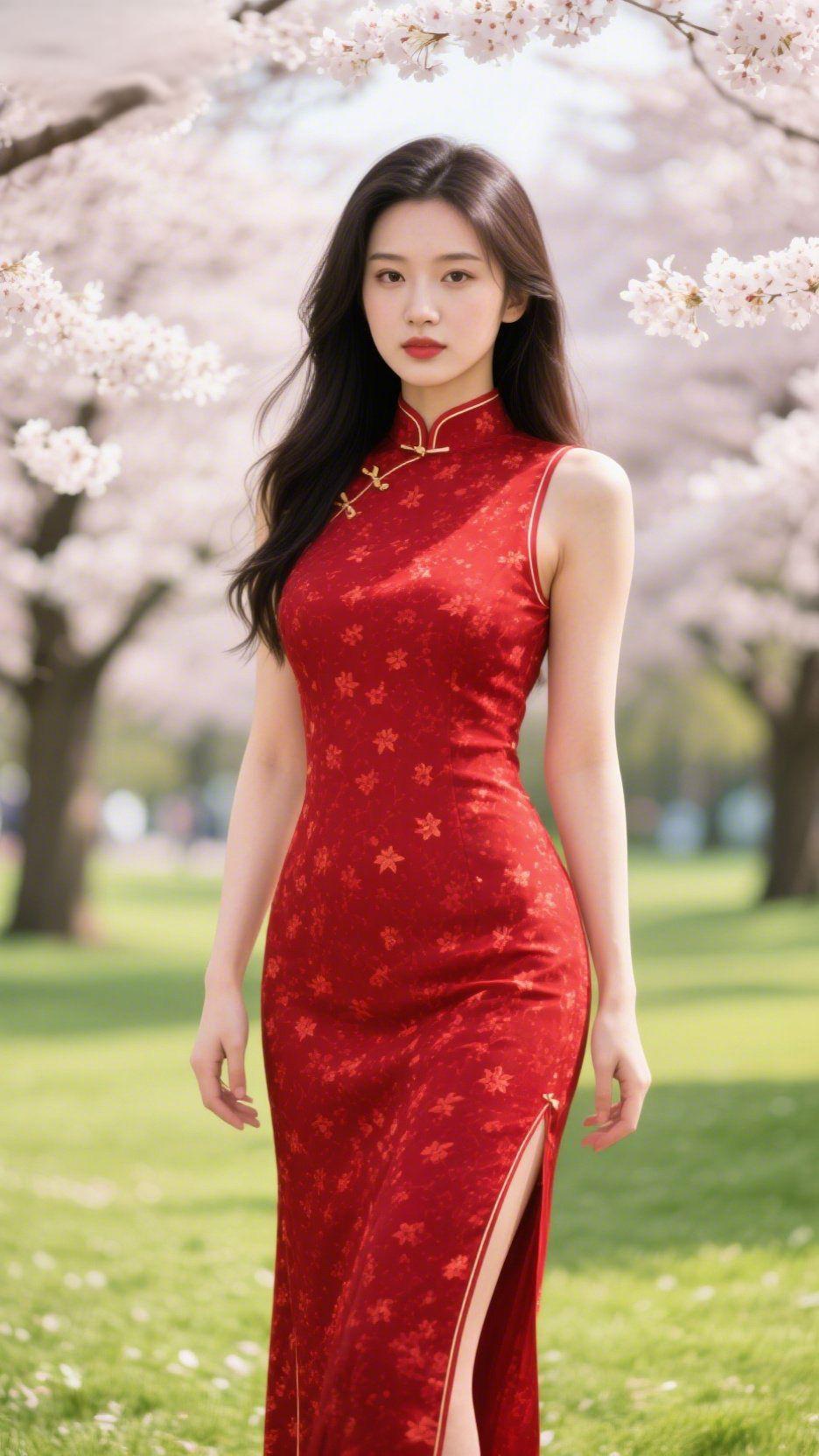 樱林春晴
 
东风送暖入樱林，万树琼英绽素心。
素雪盈枝凝晓露，晴光漫野沐芳阴。