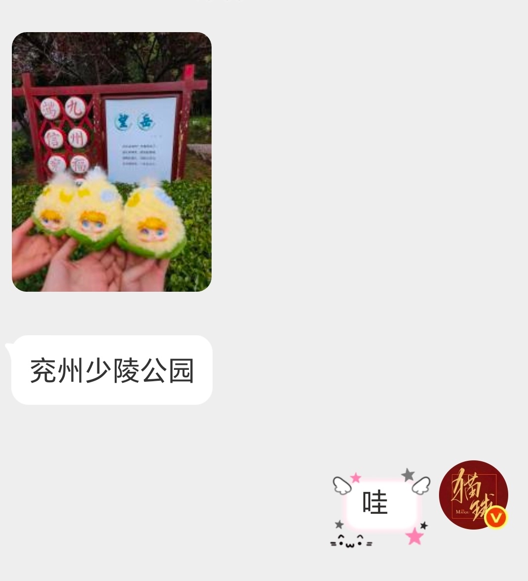 兖州的少陵公园有望岳耶米米已经去打卡啦 甜玉米为雷朋推荐自己的家乡 🌽栩你渝生