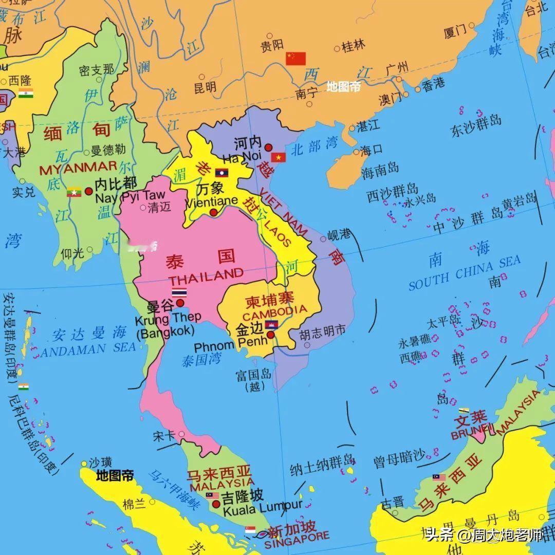 有人在网上说，越南希望中国把广东广西还给。这些部分人很想和广东广西在一起，想法很