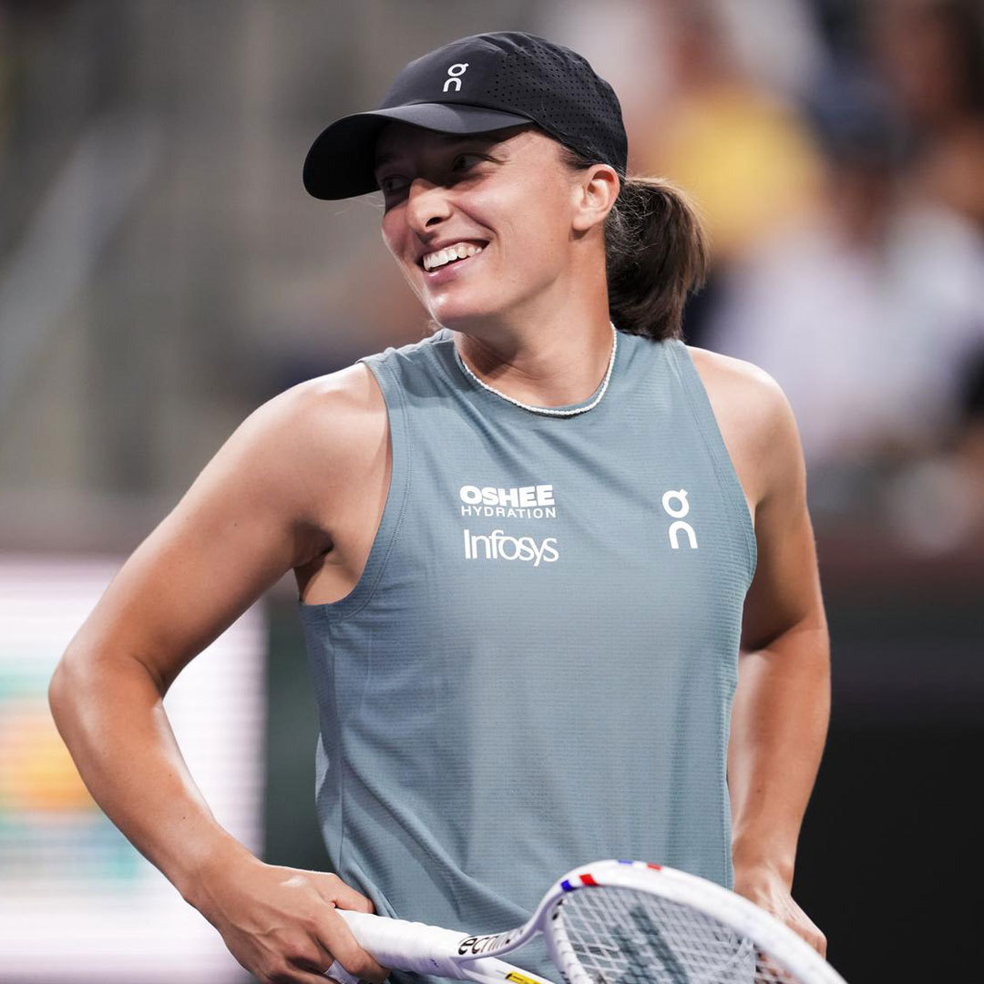 斯瓦泰克60 76击败戴伊，其中次盘从1比5扳回！跻身印第安维尔斯第三轮，将战萨