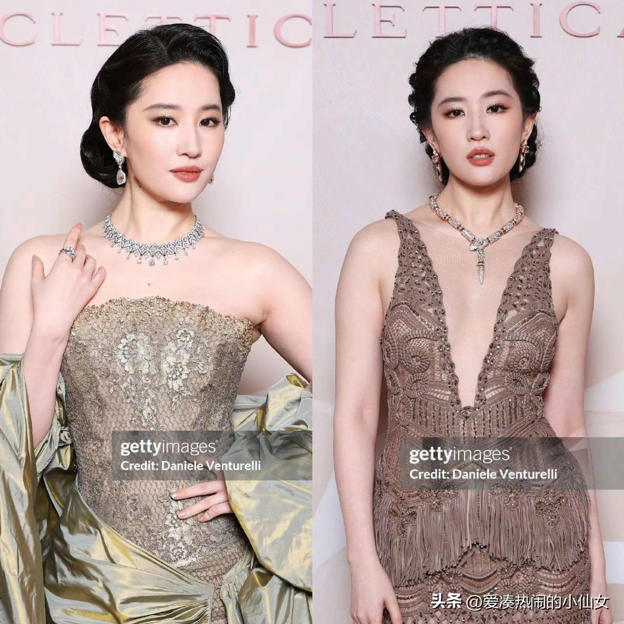 宝格丽晚宴，被勒出副乳的刘亦菲惊艳，才懂微胖才是顶级身材！
昨天，刘亦菲参加宝格