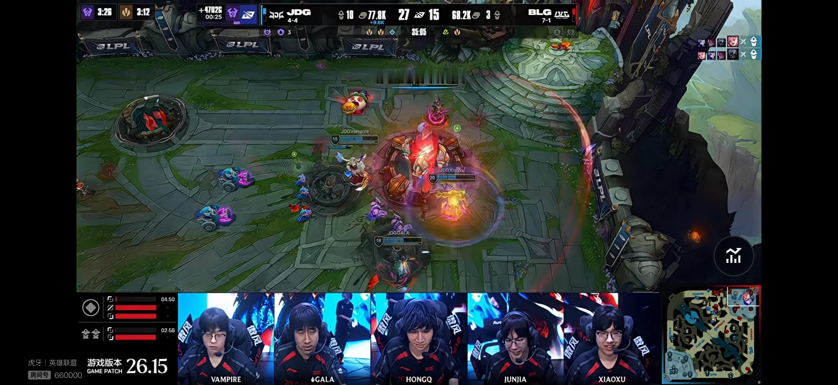 BLG 1-2 JDGJDG 成为了BLG一步之遥世界赛的拦路虎！HongQ 从