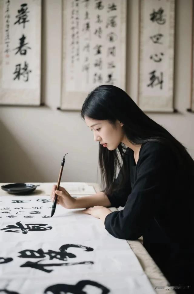 提笔方知学问少，
落笔才晓字不好。
平日偷懒没勤学，
如今努力最重要。