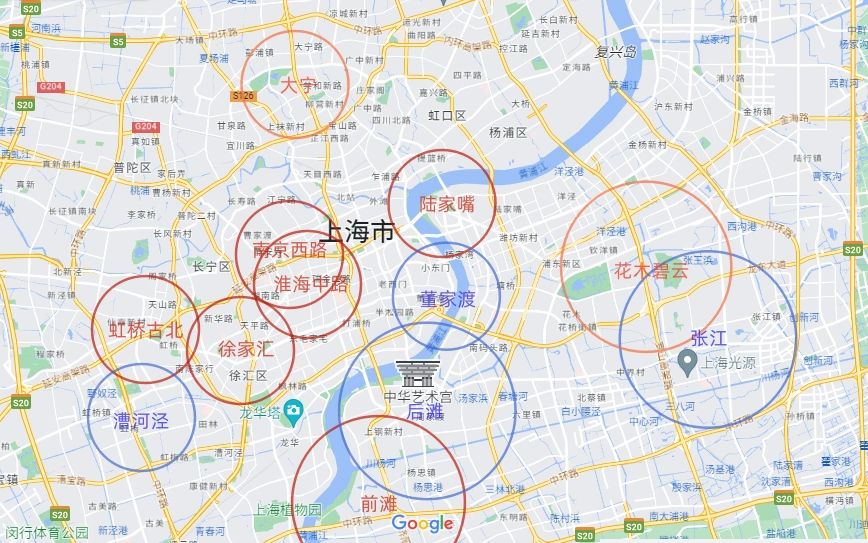 如何准确判断上海的地段强弱？
