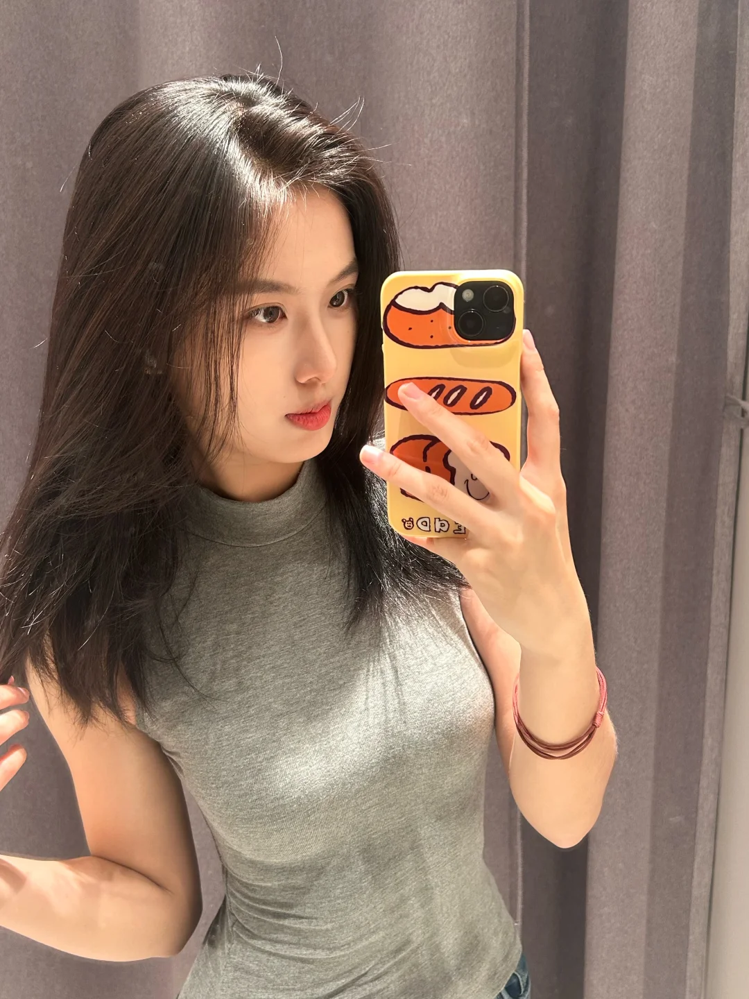 当我放弃白幼瘦审美 对镜自拍