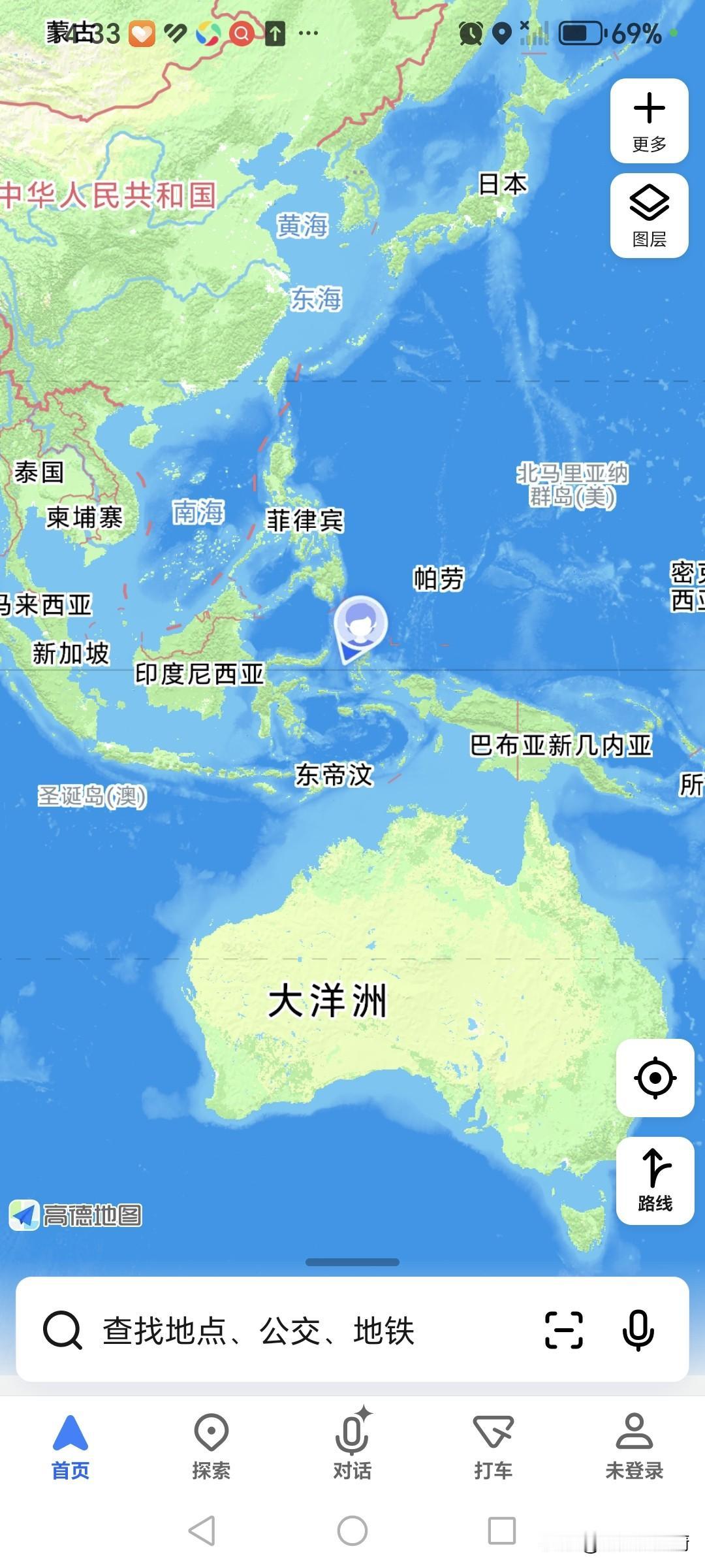 今天下午演习的时候，甲板领导对我说，大厨明天就过赤道了，到了南半球了，天气也是越