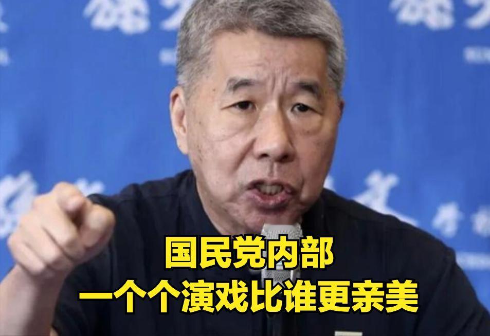国民党自以为赢了，看看张亚中怎么骂的：国民党一个个的比谁演的更好看。

相比民进