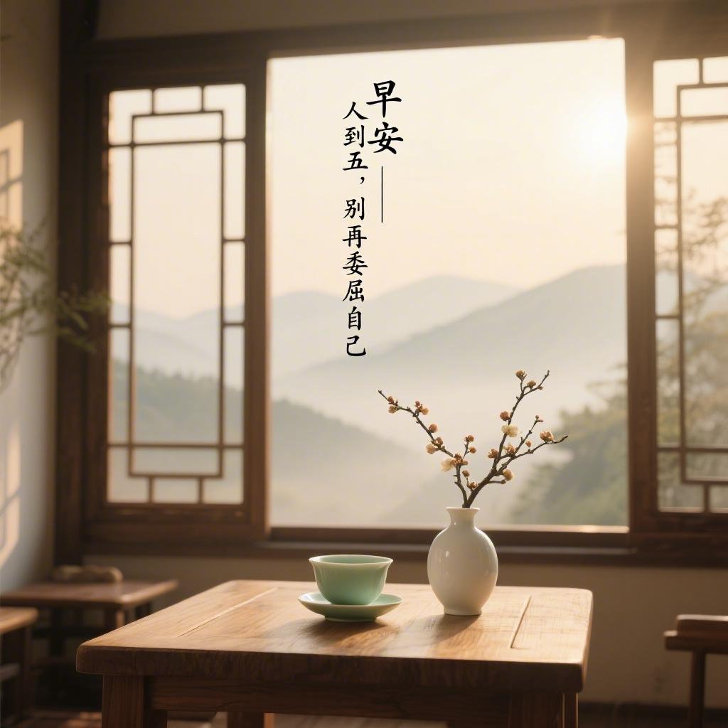 早安 | 人到五十，别再委屈自己，好好活才是正事
 
早安，朋友。
 
人到五十