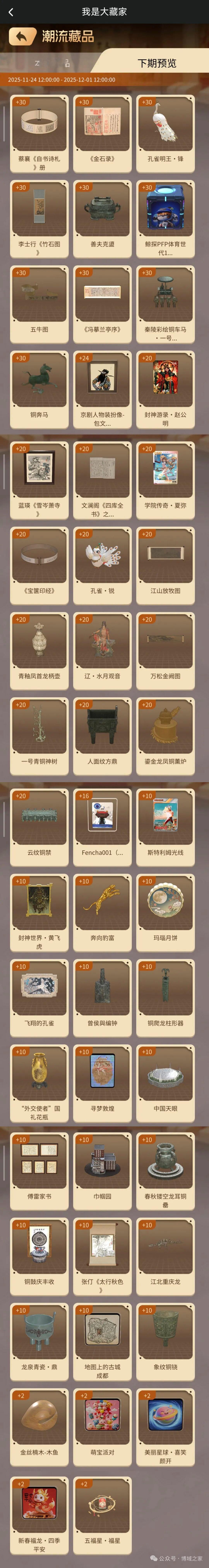 贝壳藏品下期刷新，古董文物字画表现依旧强劲，上周发行新品以30速率居前列。

在