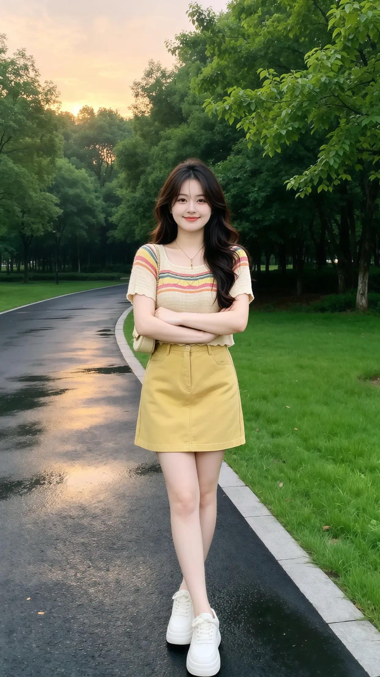 分享夏季韩系穿搭 女生不费力的夏季穿搭 夏日初秋穿搭 少女感夏日ootd 夏日通