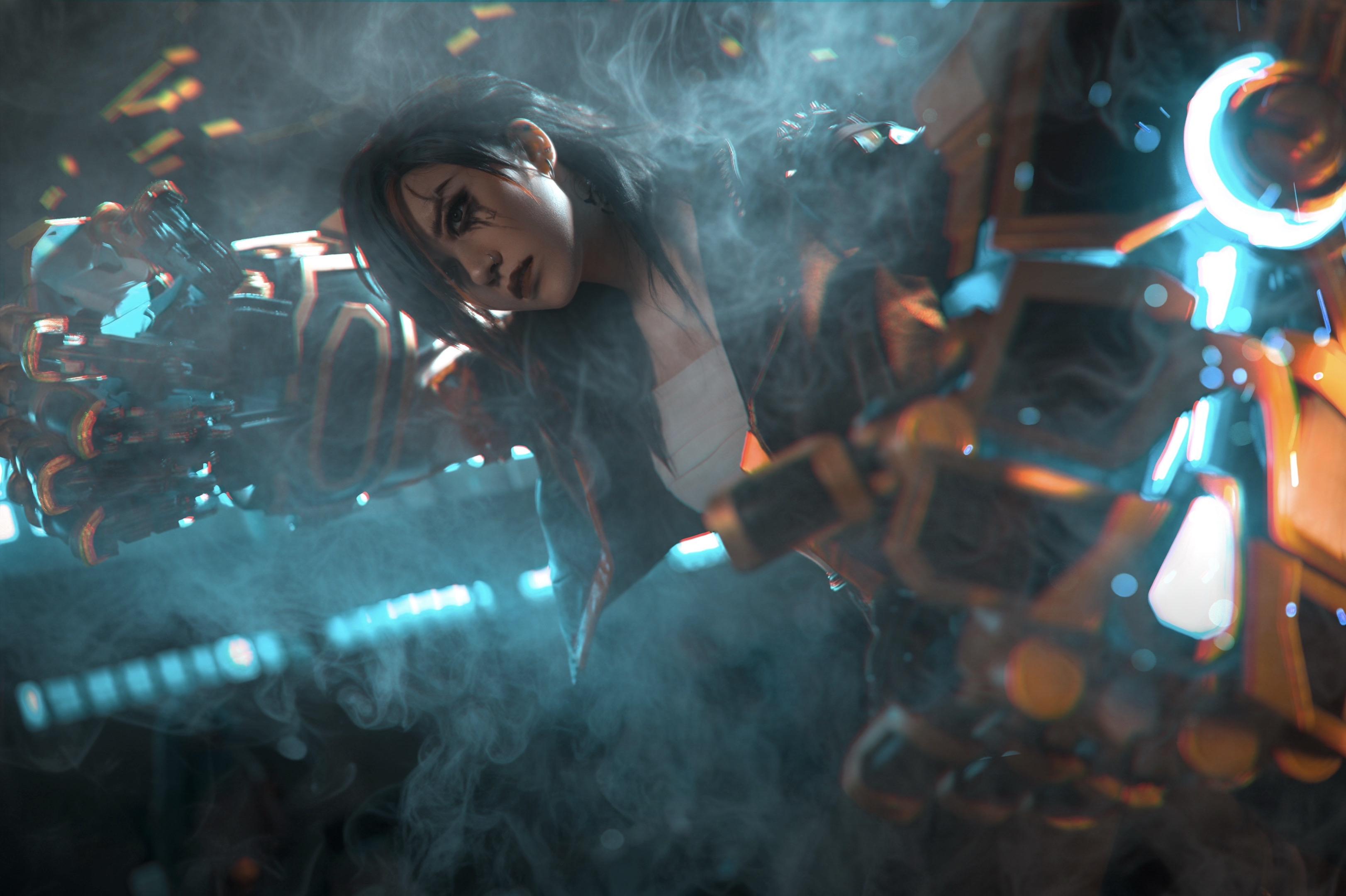 终于也是在漫展上拍到蔚了/. 出镜coser:龙马 摄影后期：我