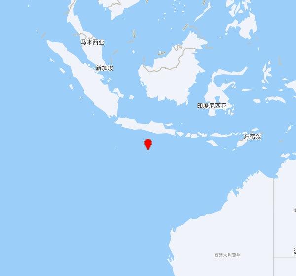 【欧洲地中海地震中心】发布，2026-06-21 21:49:44 在 南爪哇，