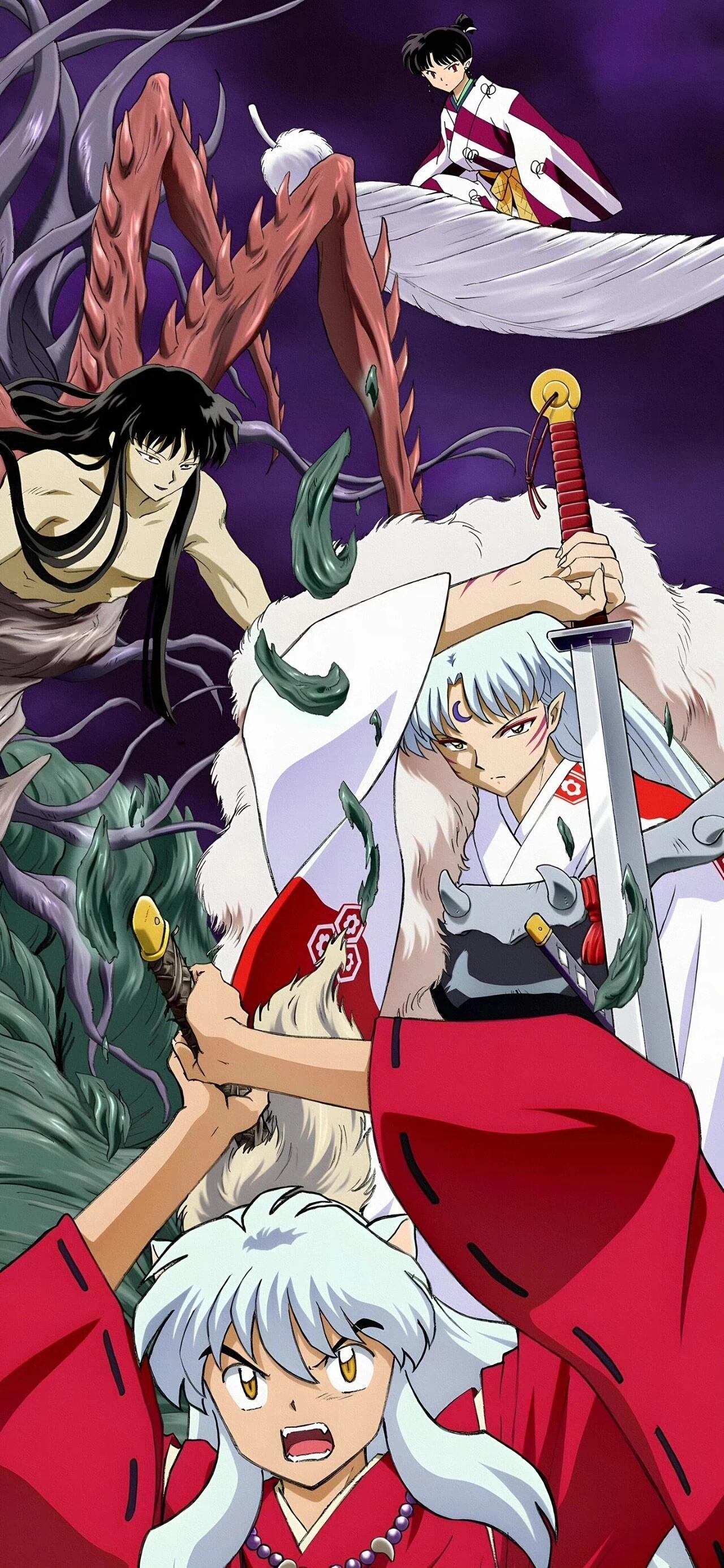 春日企画壁纸 犬夜叉动漫壁纸“只有理解了人之心才能到，明白羁绊的珍贵，才知道失去