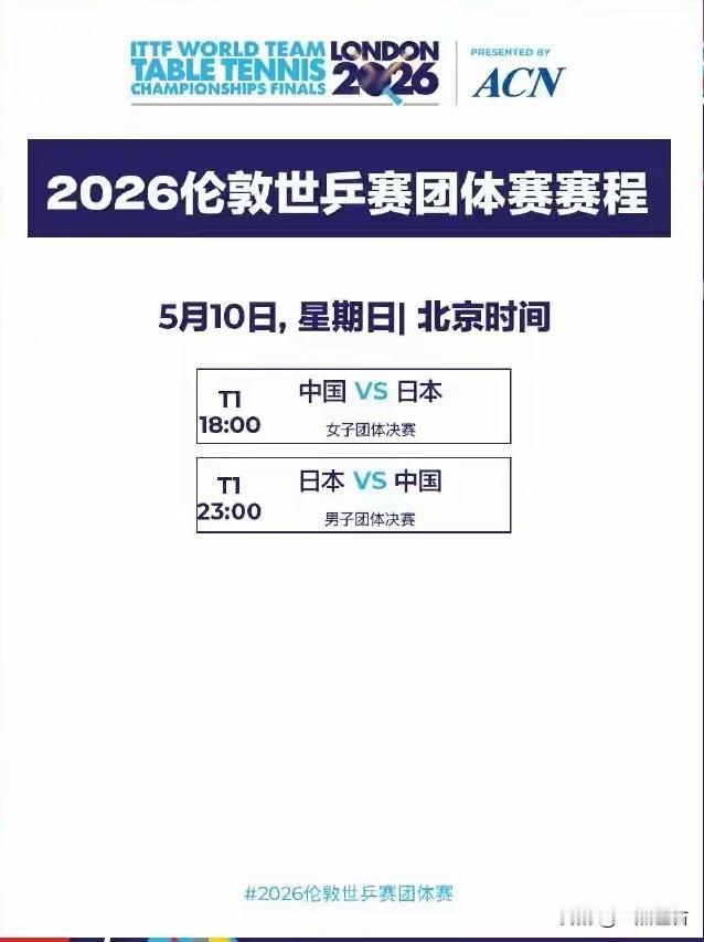 真的好期待啊，
国乒男女团今天冲冠 一起迎战日本队
离比赛时间还有半个小时
大家