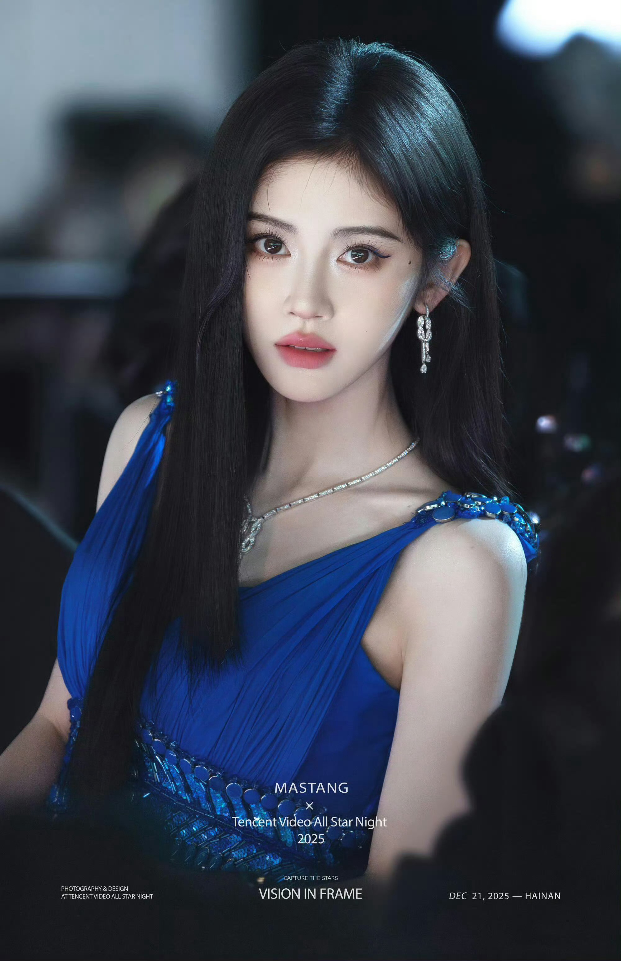 鞠婧祎苏绿夏魔女造型鞠婧祎美到极致就会产生鬼感脸在江山在 