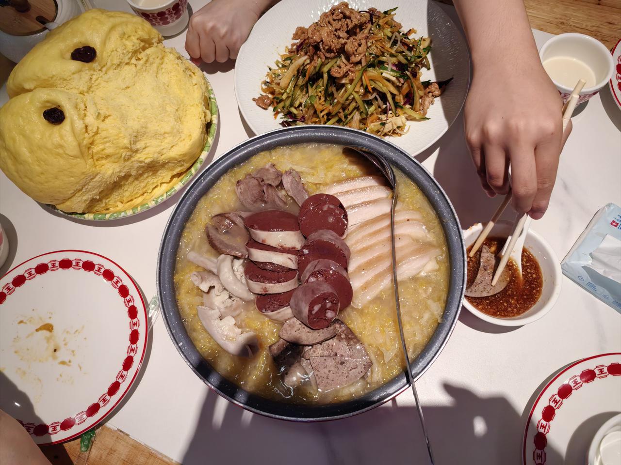 今年冬天的不同大吃大喝。