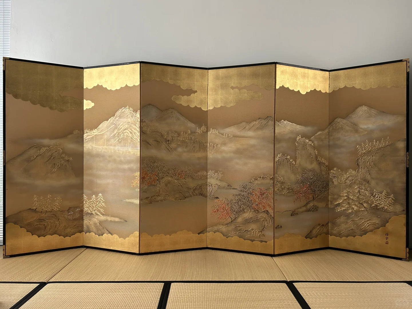 金山银山摇钱树 壁画