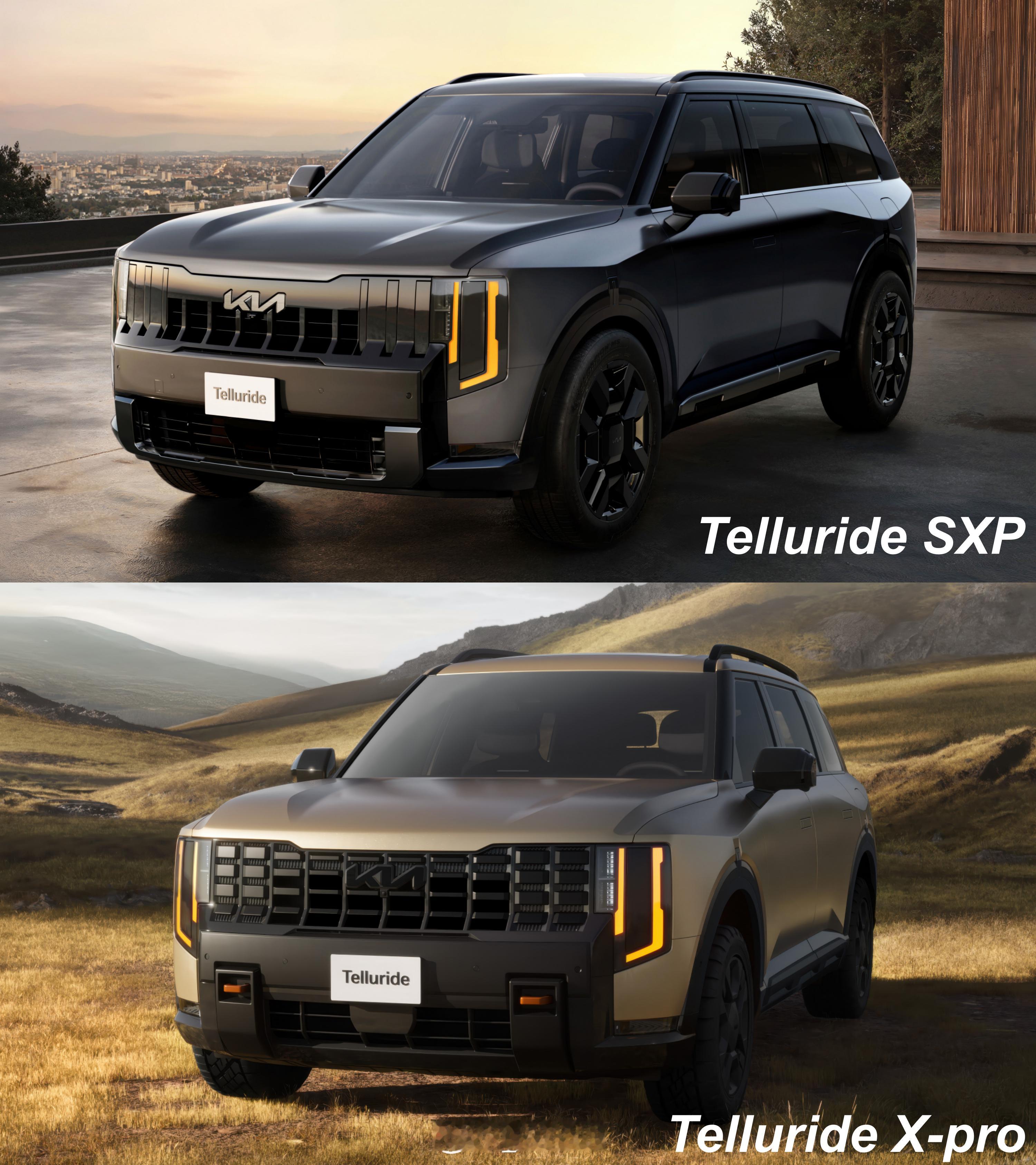 全新一代起亚Telluride SXP & Telluride X-pro 全新