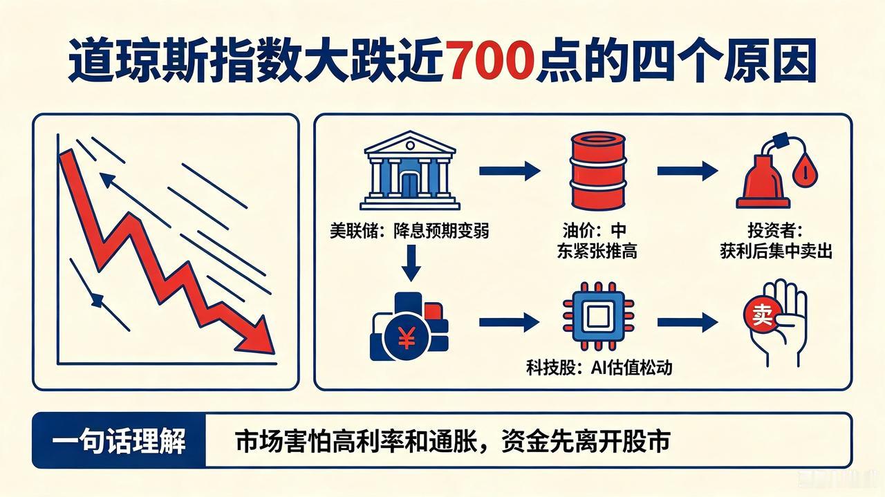 美国股市📉大跌