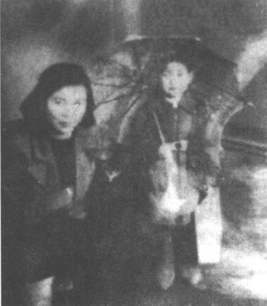 贺子珍与李敏在苏联