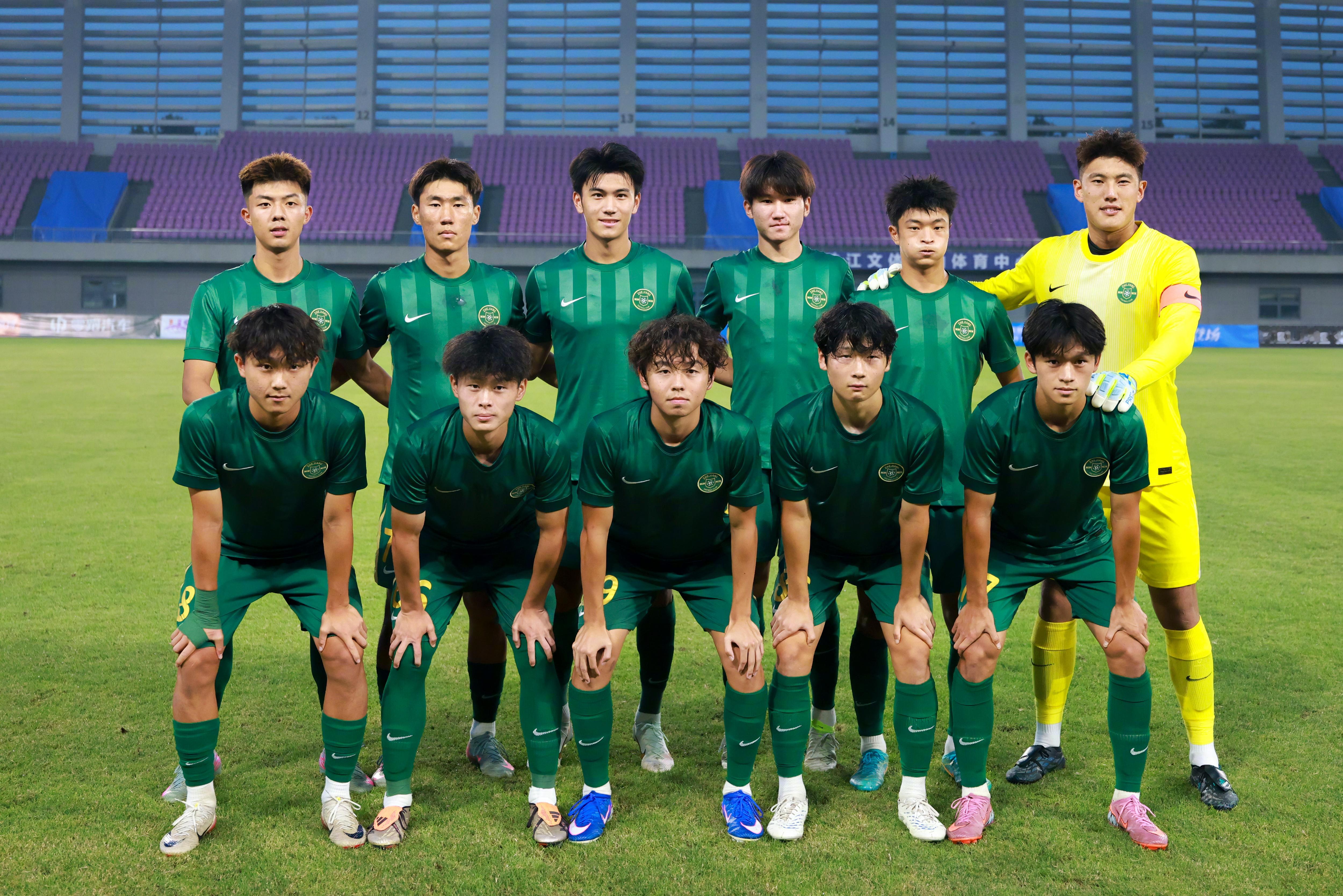 梯队战报：浙江U20队 1-2 上海申花U20今天晚上，浙江U20队在主场萧山体